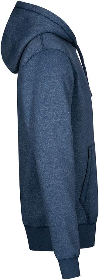X.O Hoodie Herren, Marineblau-Melange, XL