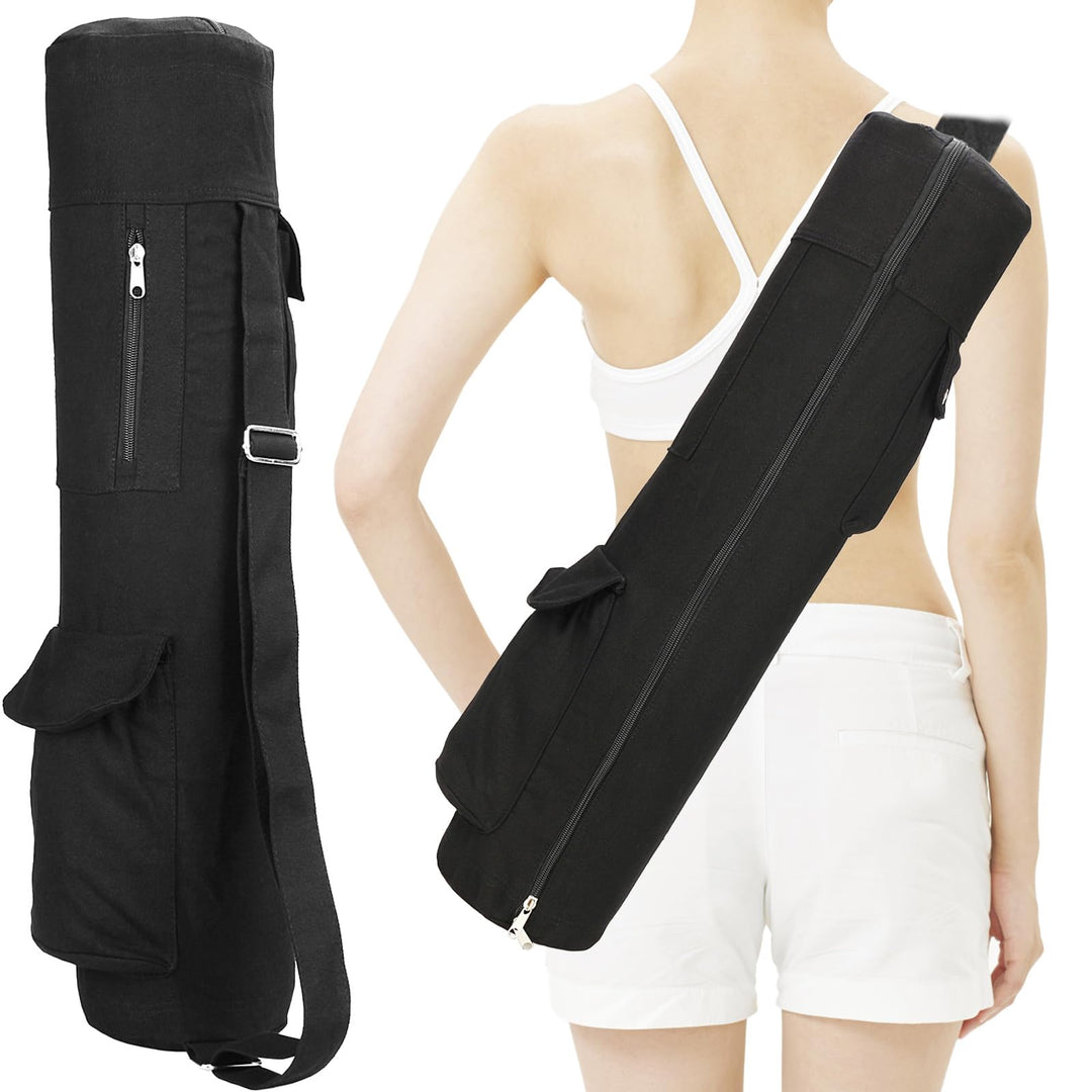 Nizirioo Yogatasche mit Nassfach und Flaschentasche multifunktionale Gym-Tasche, verstellbarer Schul