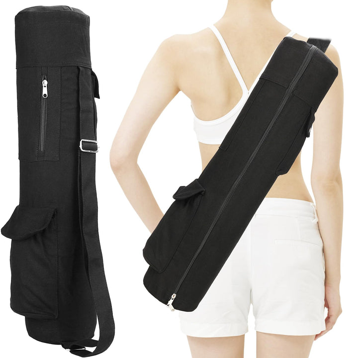 Nizirioo Yogatasche mit Nassfach und Flaschentasche multifunktionale Gym-Tasche, verstellbarer Schul