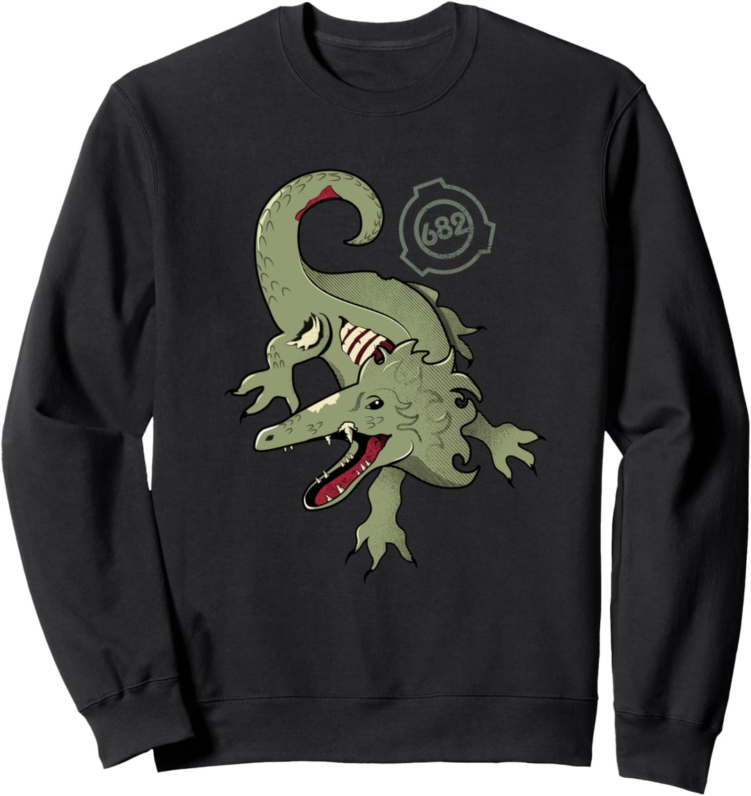 SCP-682 SCP Foundation für Reptilien Sweatshirt