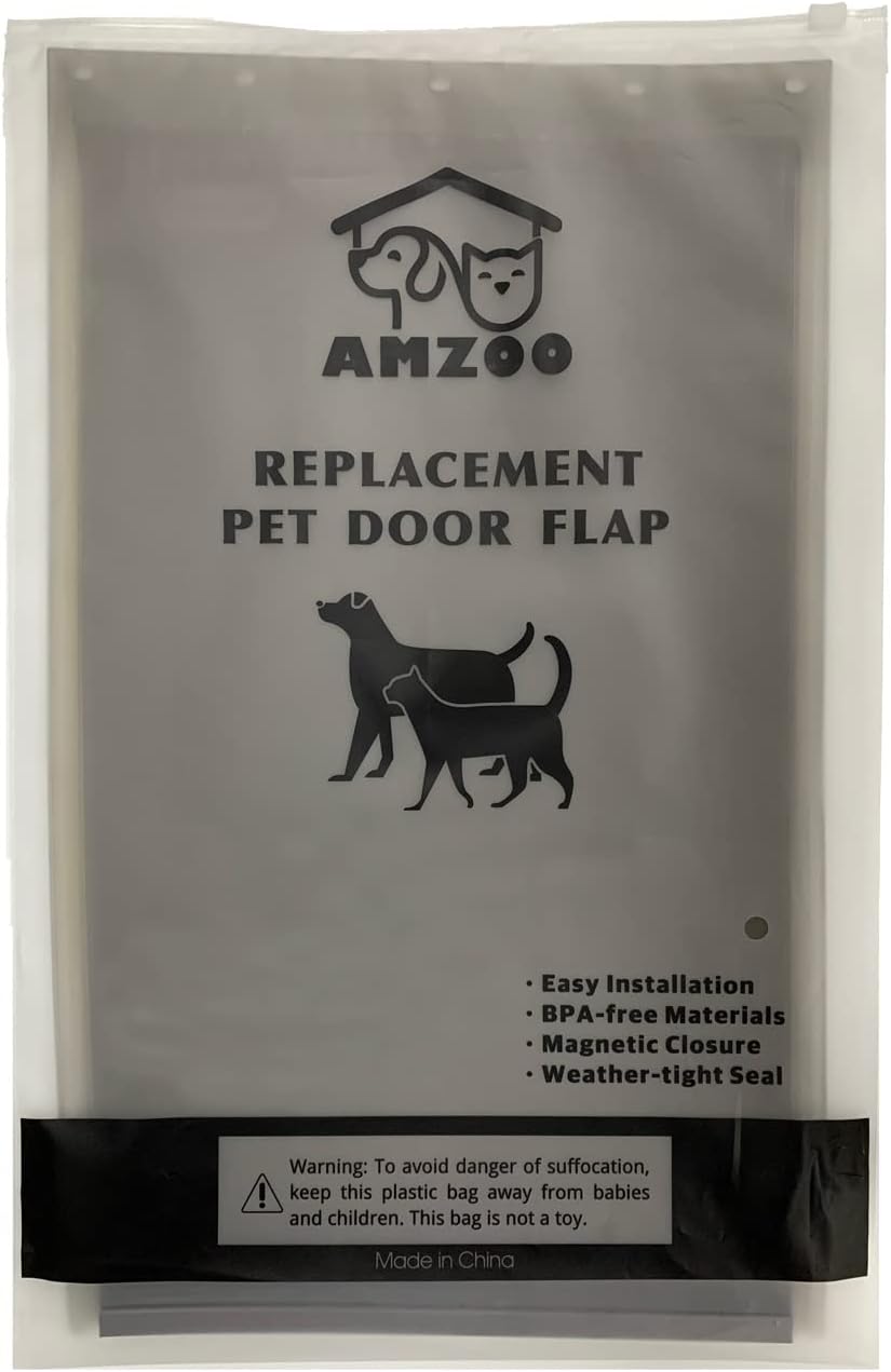 PAC11-11038 Ersatzklappe für Hunde/Haustiertür, kompatibel mit PetSafe, Masse: 21,5 x 31,5 cm, M 1