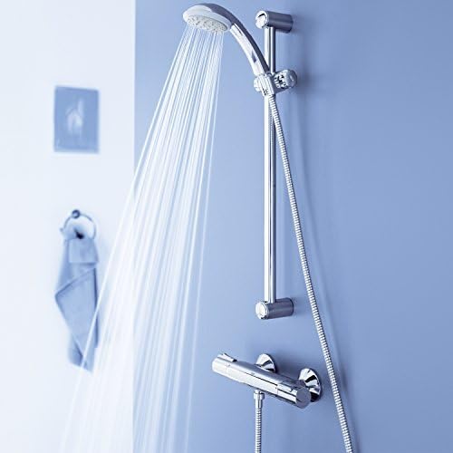 GROHE Universal - Brausestange (600mm, mit Wandhaltern, Gleiter und Gelenkstück, schnelle Befestigun