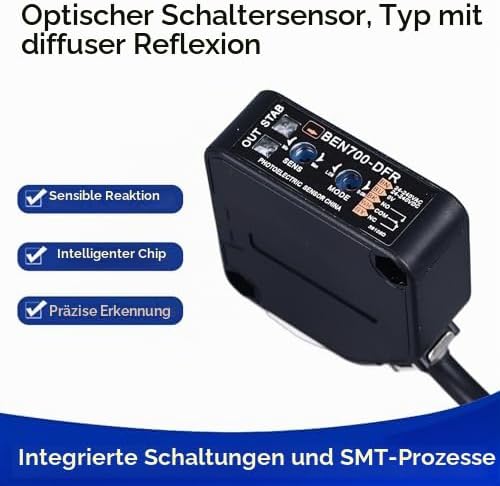 Fotoelektrischer Schalter – Fotoelektrischer Strahlsensor, Dämmerungssensor, Hochpräziser Infrarot N