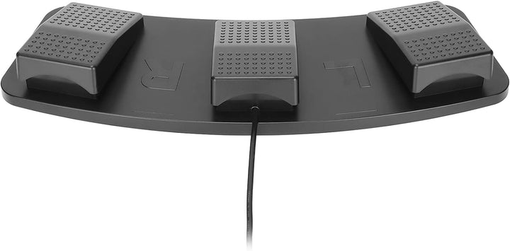 Bewinner USB Triple Foot Pedal, Triple Keys Controller Mechanischer Schalter, USB Foot Control Keybo
