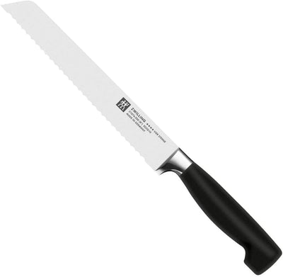 ZWILLING,1001587,Brotmesser, AA8Klingenlänge: 20cm, Klingenblatt mitWellenschliff, Rostfreier Spezia