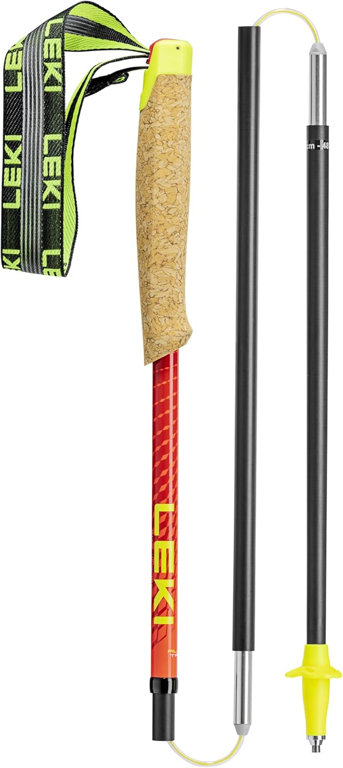 LEKI Neotrail Pro FX.One Superlite Carbon Faltbare Leichte Trekkingstöcke 110 Naturalcarbon-Brightre
