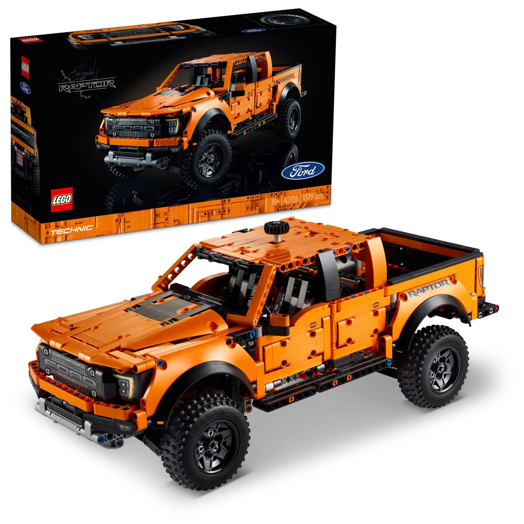 LEGO Technic Ford F-150 Raptor 42126 Building Kit; Enjoy a Rewarding Project; New 2021 (1,379 Pieces