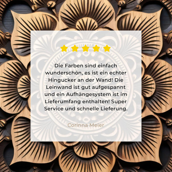 MuchoWow© Bild auf Leinwand Gross 120x80 cm XXL Schlafzimmer Bilder Wand Deko Wohnzimmer Modern Wand