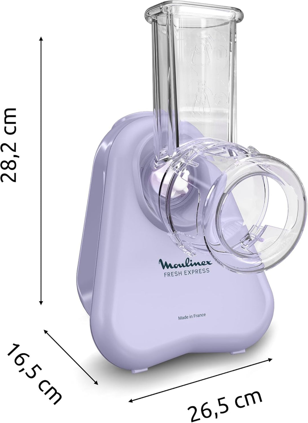 Moulinex Fresh Express Elektrische Gemüsereibe, Direktserviersystem, 4-in-1, zerkleinern-schneiden-r