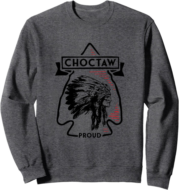 Choctaw Indianer Indianer Vintage Indianer Cheif Pfeil Sweatshirt