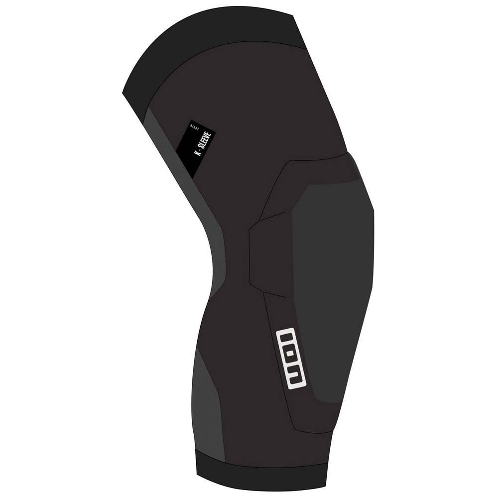 Ion MTB-Knieschützer K-Sleeve AMP Schwarz Gr. XL, XL