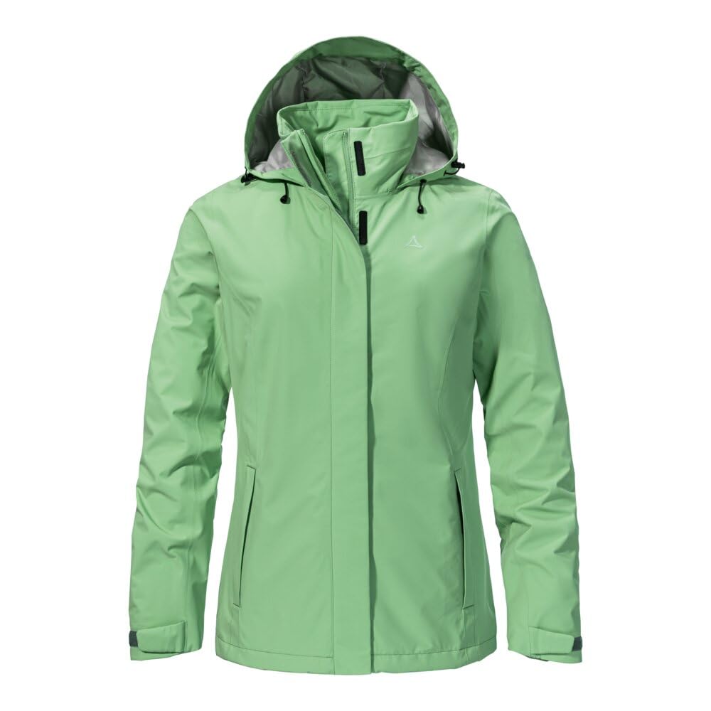 Schöffel Damen Jacket Gmund L, wind- und wasserdichte Regenjacke, atmungsaktive Outdoor Jacke, Wande