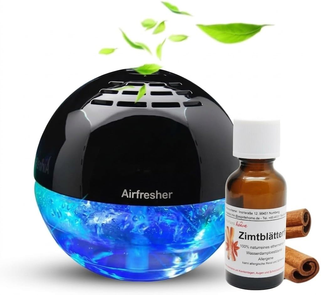 original LURA Lufterfrischer Luftbefeuchter Aromatisierer Raumluftreinige mit Zimtblätter Öl.