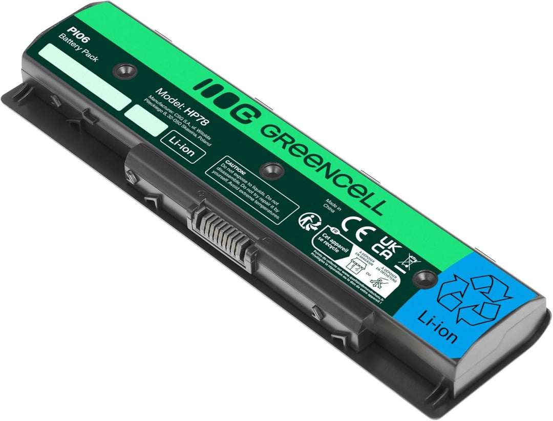 Green Cell Laptop Akku HP PI06 PI06XL P106 PI09 710416-001 HSTNN-YB4N HSTNN-LB4N für HP Pavilion 15-