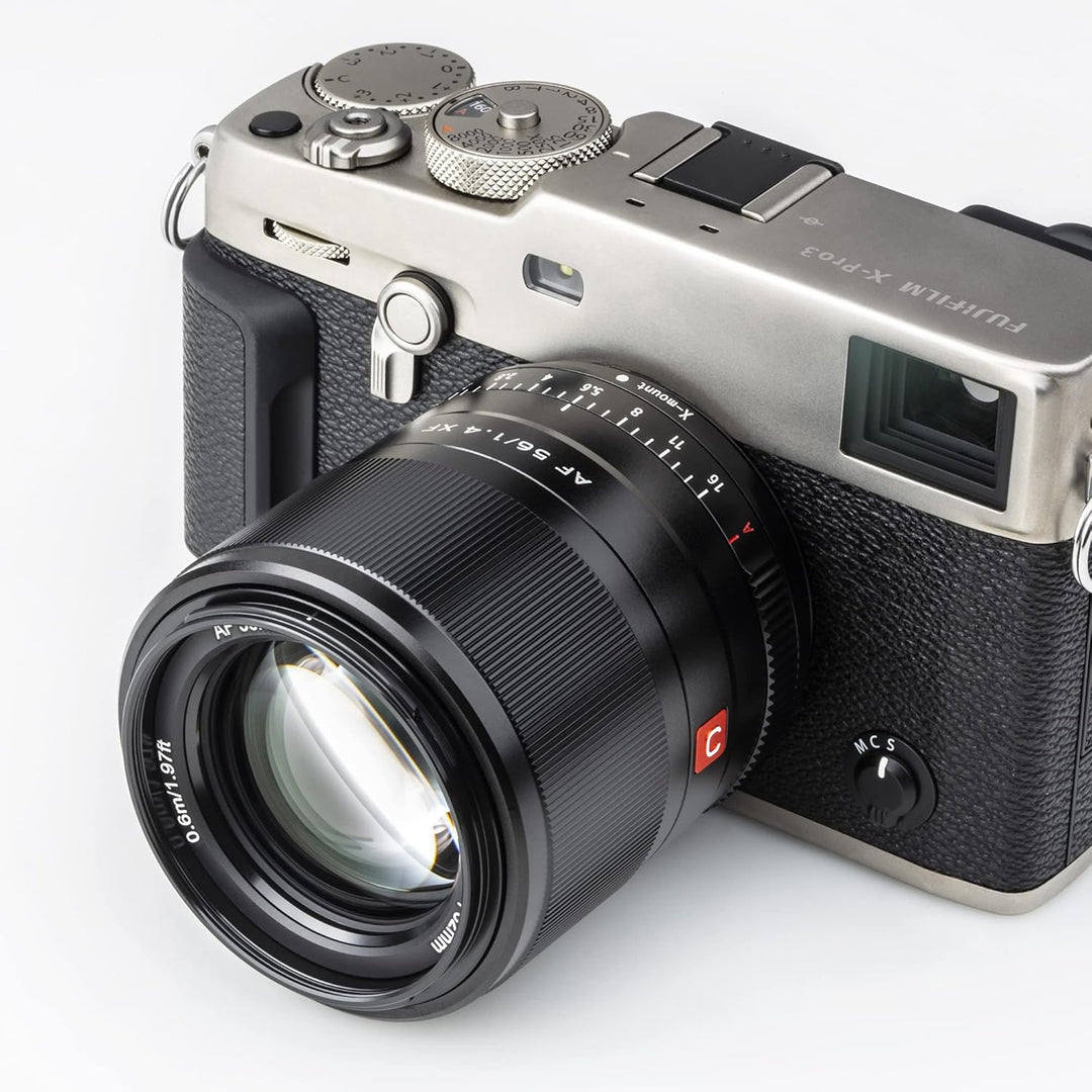 VILTROX 56mm F1.4 XF Autofokus APS-C Objektiv für Fujifilm X-Mount Kamera X-H1 X-M1 X-E3 X-S10 X-PRO