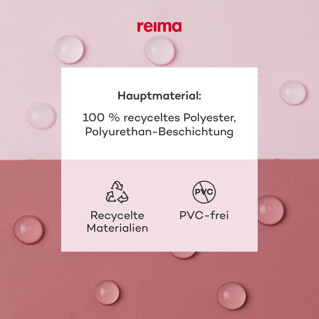 Reima - Vesi Regenjacke für Kinder - Wasserdichte Regenjacke für Jungen und Mädchen - verschweisste