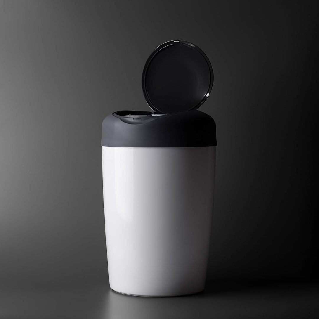 Tommee Tippee Simplee Windeleimer, mit 6 Nachfüllkassette, Schützt gegen Gerüche und Keime*, Zu 100