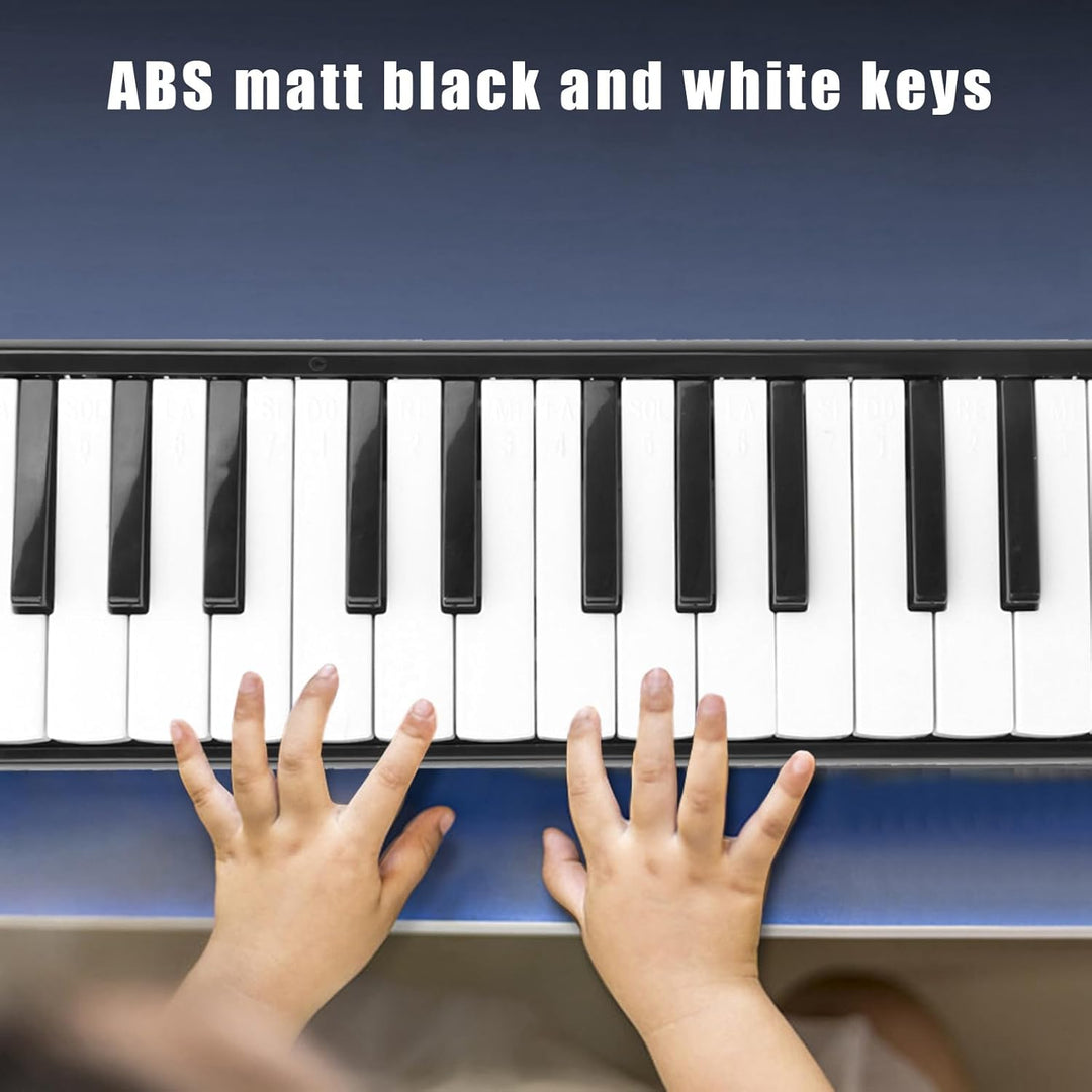 32 Tasten Melodica ABS IRIN Melodica Geeignet für Anfänger Übungstasche Blasmusikinstrument Tastatur