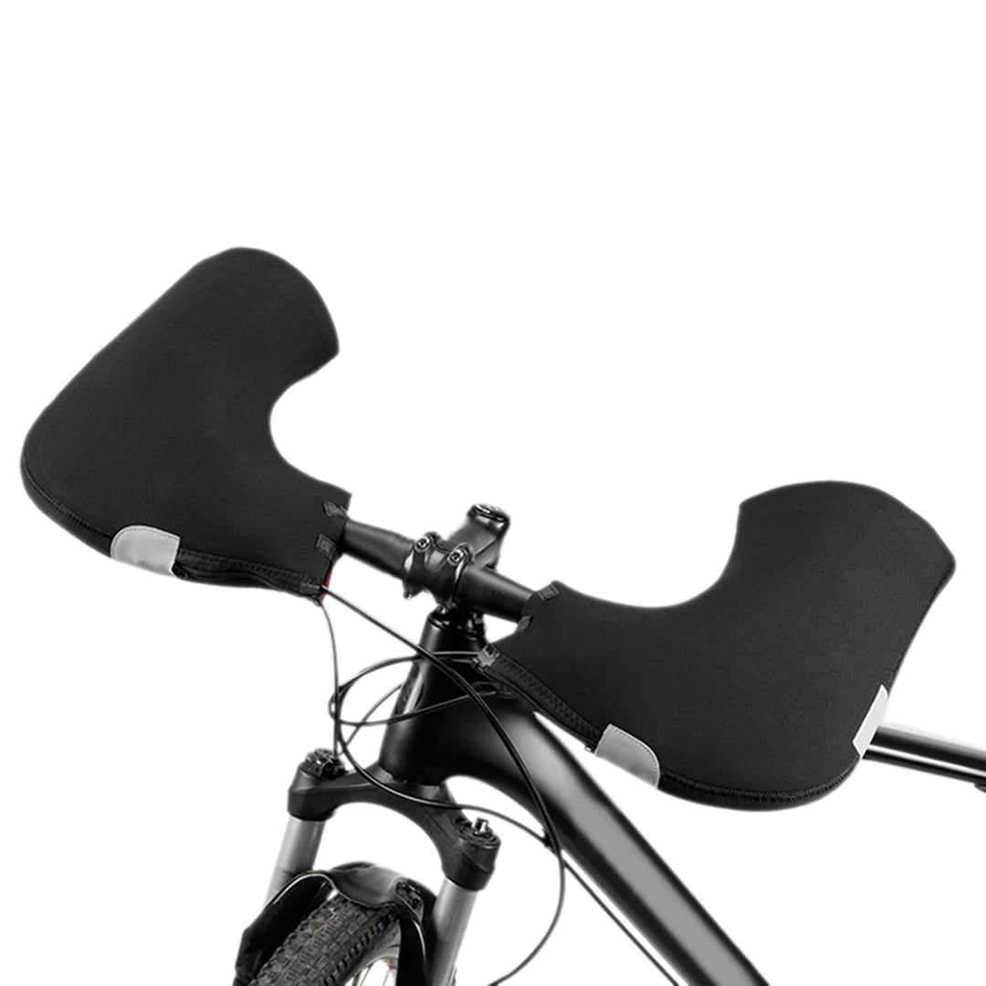 doorslay Winter Fahrrad Lenker Warme Handschuhe Winddicht Fahrrad Fäustlinge Kaltes Wetter Pendeln N