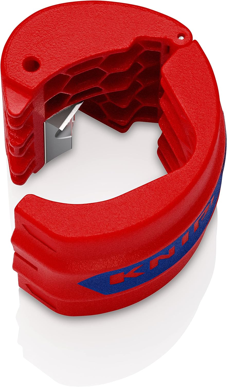 KNIPEX Abmantelungsmesser mit Gleitschuh 1000V-isoliert (180 mm) 98 55 &amp; BiX Schneider für Kunststof