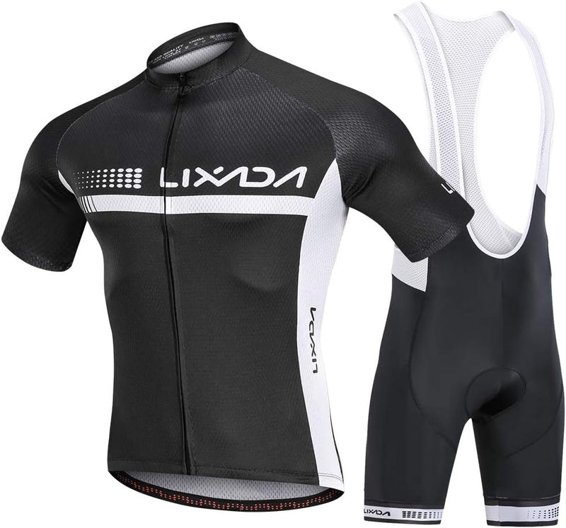 Lixada Radfahren Bib Hosen Herbst Winter Thermal 3D Gel Gepolsterte Radfahren Trägerhose Mountainbik