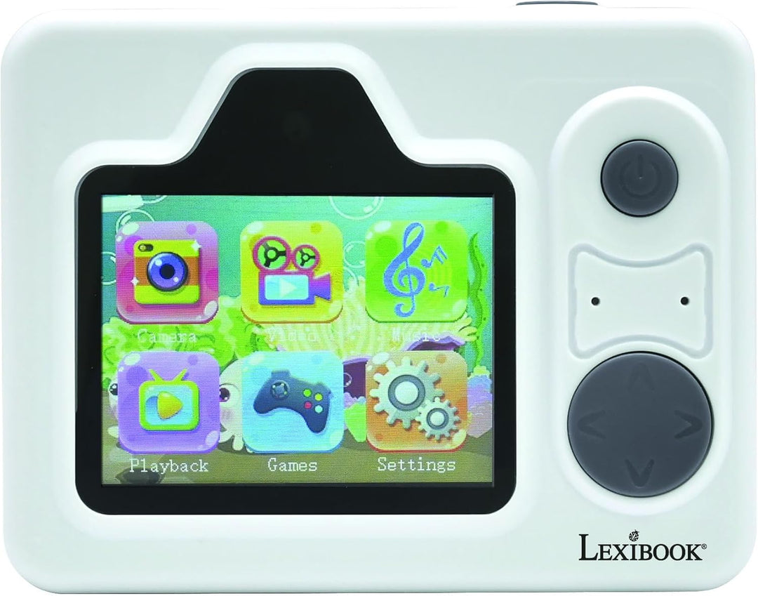 Lexibook, StarCAM Print HD, Kamera mit Sofortdrucker, Foto-, Video-, Selfie-, Musik- und Spielfunkti