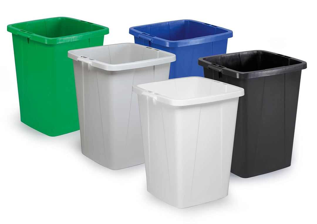 DURABLE Abfallbehälter DURABIN® ECO 90L quadratisch