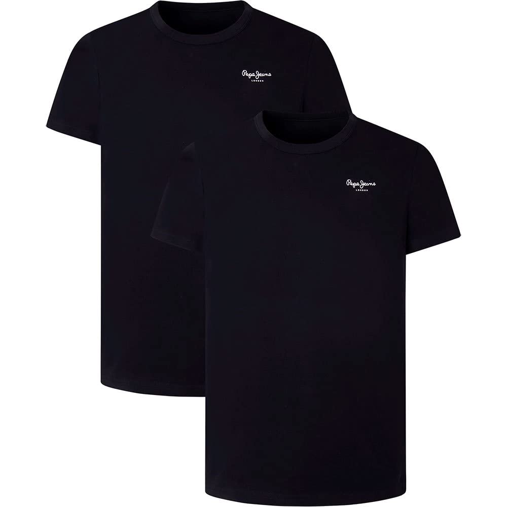 Pepe Jeans Herren Underwear (2er Pack) S Black (Black), S Black (Black)