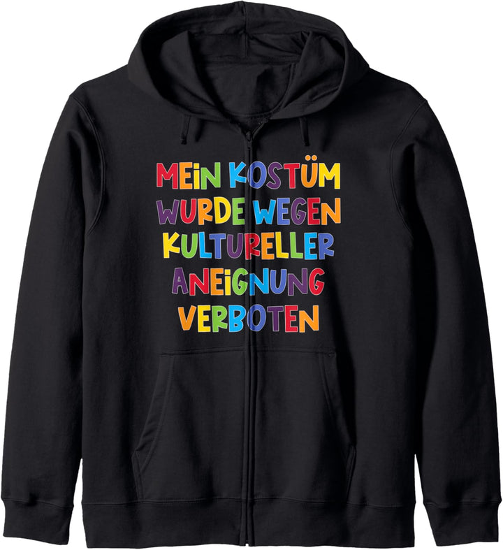 Mein Kostüm & Kulturelle Aneignung, Karneval & Fasching Kapuzenjacke