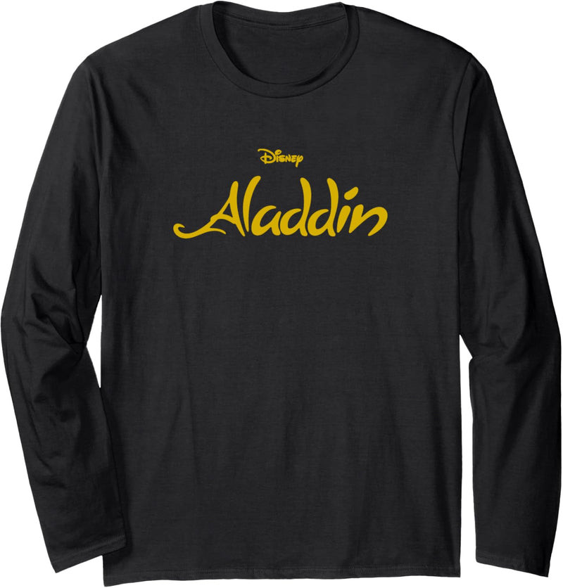 Disney Aladdin Classic Movie Logo C1 Langarmshirt