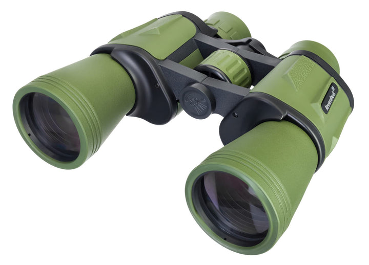 Levenhuk Travel 7x50 Zuverlässiges Fernglas mit Grosser Apertur zum Bootfahren und Fischen, Farbe Gr