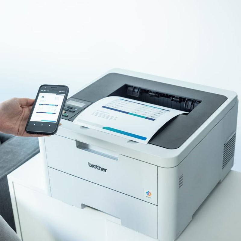 Brother HL-L3220CWE Eco Pro - Kompakter Farb-LED-Drucker mit WLAN