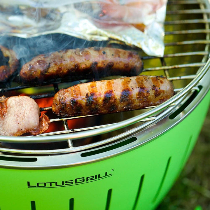 lotus grill bbq in green with free lighter gel & charcoal Lotus Standard, Lotus Standard