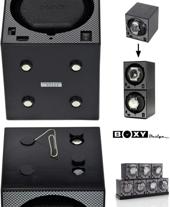 Beco Boxy Uhrenbeweger Modul Carbon