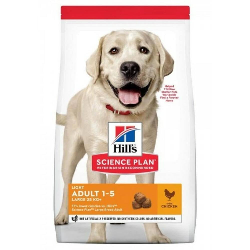Hills Science Plan 0052742754505 Hills Canine Adult Large Breed Light Huhn Hundefutter 12kg