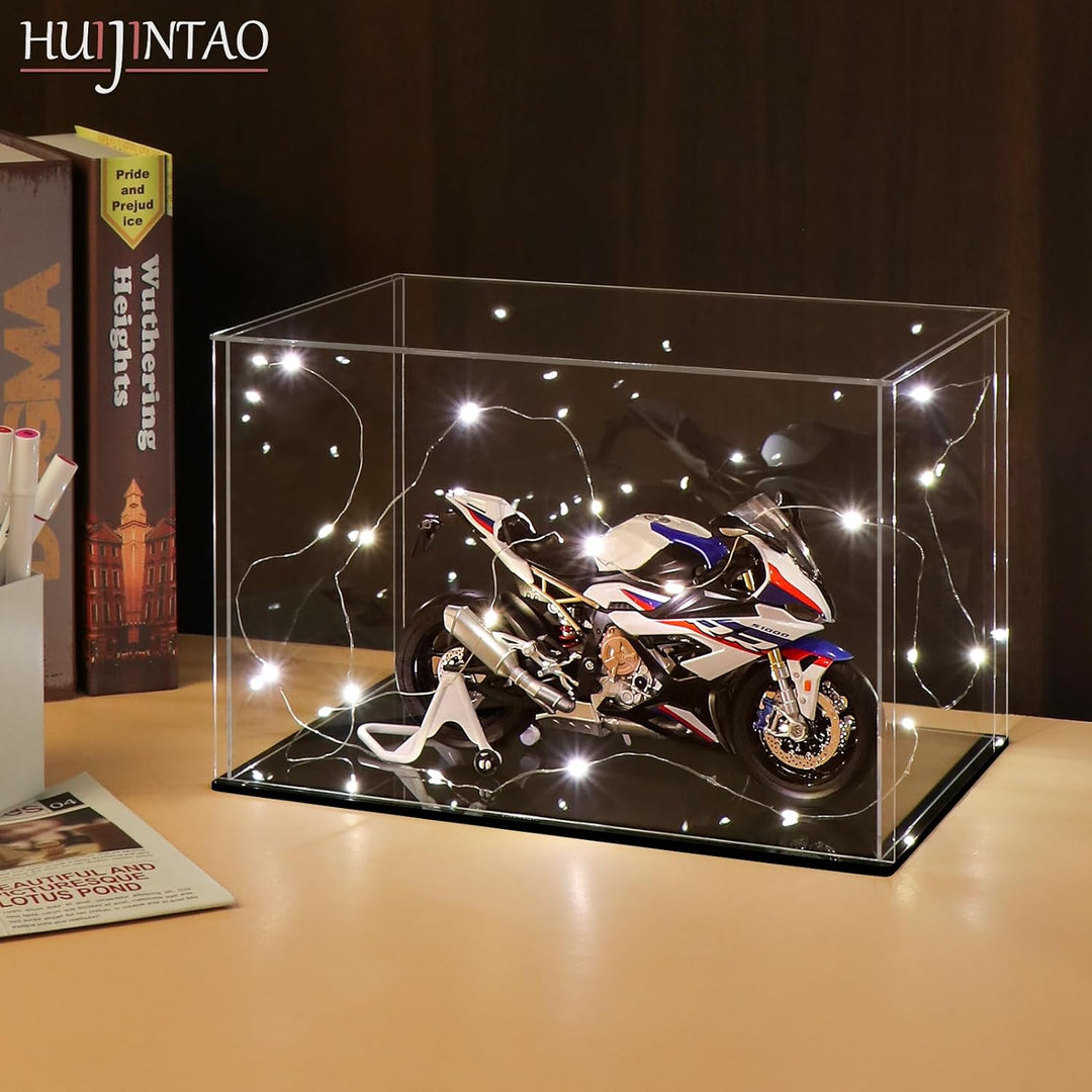 Huijintao Acryl Vitrine/Schaukasten/Display Case/Display Box für Modellautos, Figuren, Sammlerstücke