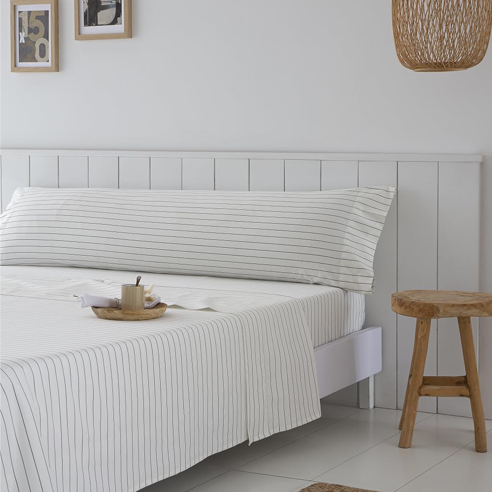 COTTON ARTean Tula Bettwäsche-Set, 150 x 190/200 cm, 100 % Baumwolle, Fadenzahl 200, inklusive Bettl
