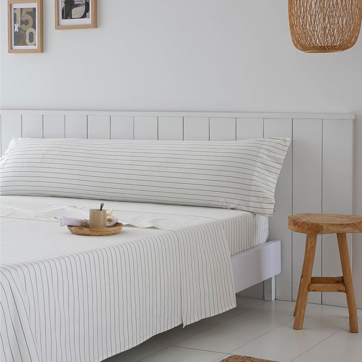 COTTON ARTean Tula Bettwäsche-Set, 150 x 190/200 cm, 100 % Baumwolle, Fadenzahl 200, inklusive Bettl