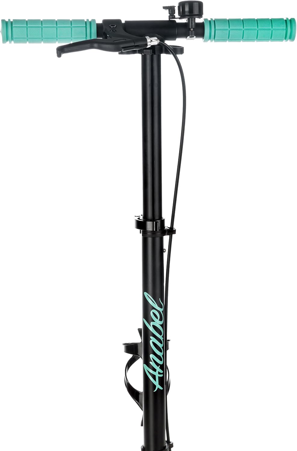Raven Scooter, Roller, Tretroller, Kinderroller, 200mm mit Handbremse Anabel Black/Mint, Anabel Blac