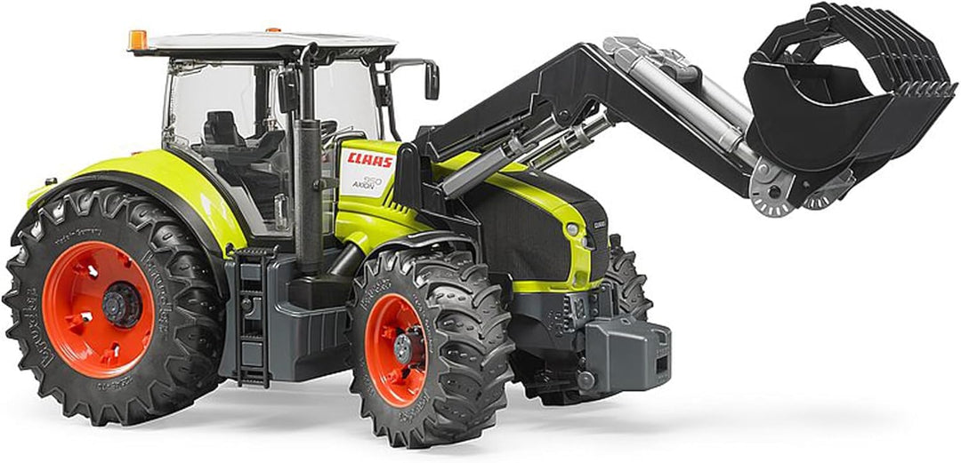 bruder 03013 - Claas Axion 950 mit Frontlader - 1:16 Traktor Trecker Schlepper Bulldog Landwirtschaf