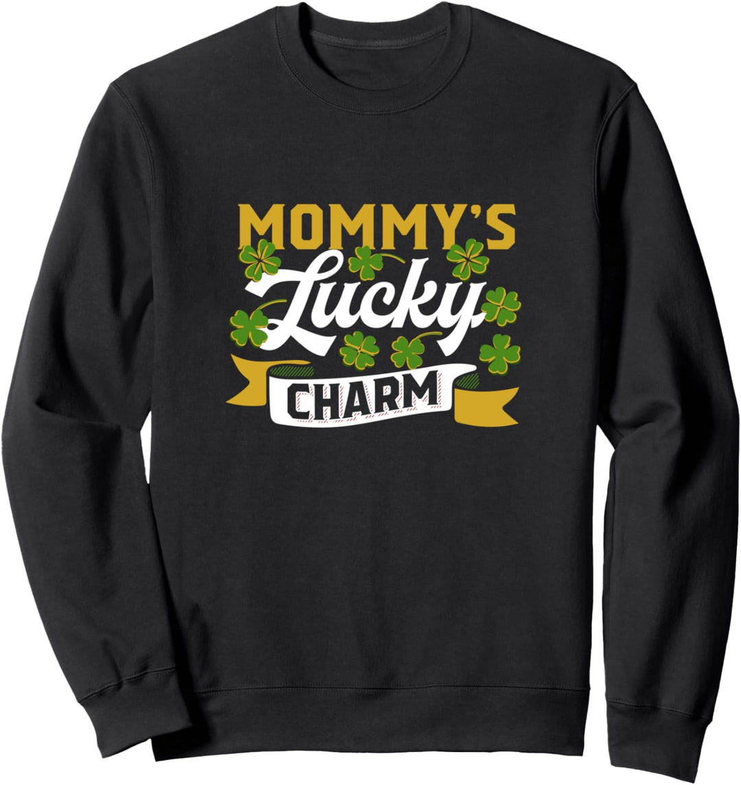 Mommy's Lucky Charm Funny St. Patrick's Day Child Sweatshirt