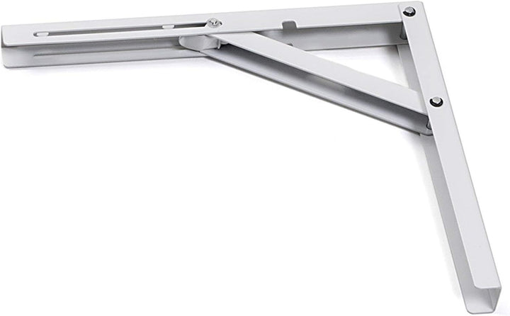 2 Stück SO-TECH® Klappkonsole Profi-Nr.1 L200 Länge: 200 mm/Höhe 160 mm weiss Tragkraft 120 kg (pro