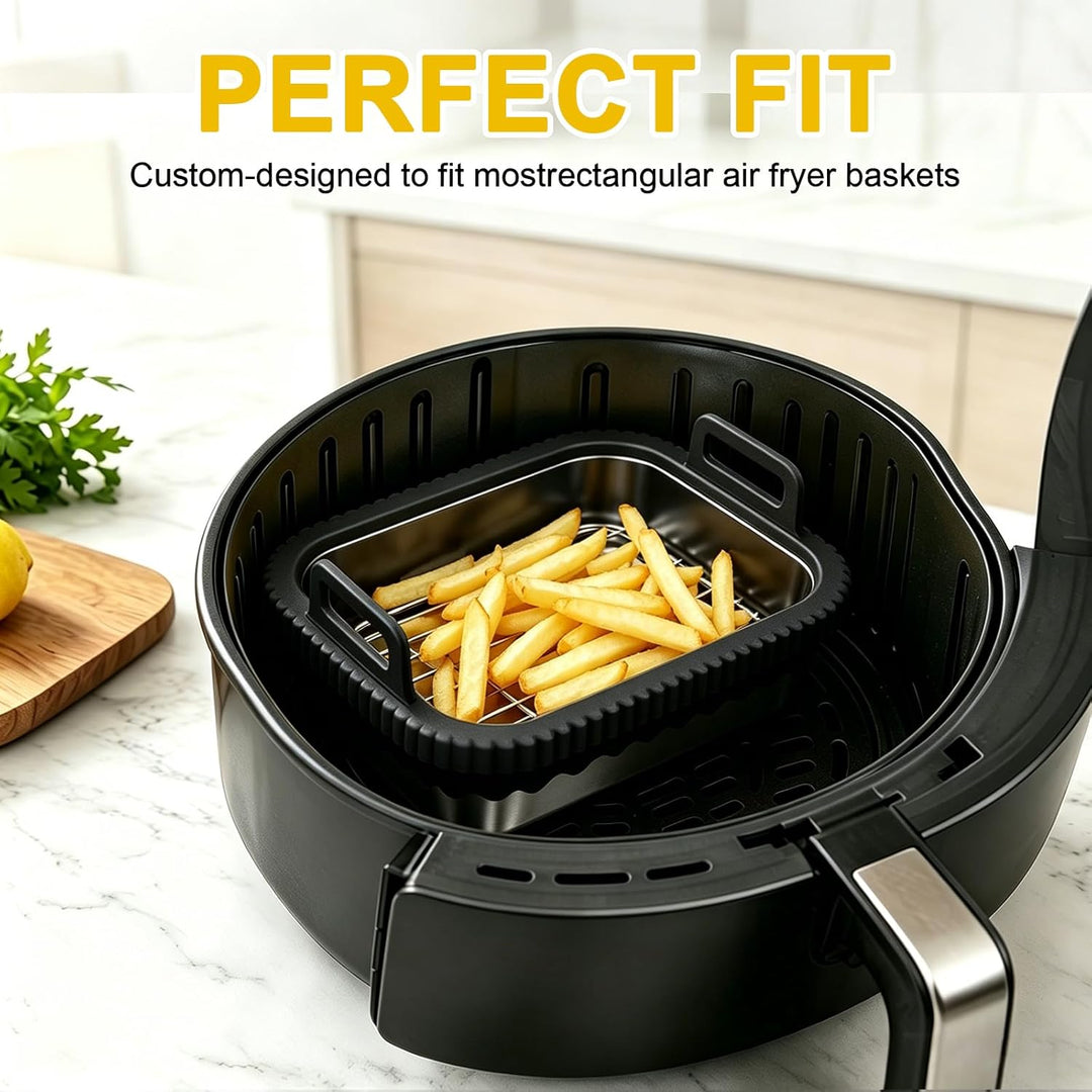 Auflaufform Airfryer für COSORI Heissluftfritteuse 2 Kammern/Ninja Heissluftfritteuse AF400EU/DZ400E