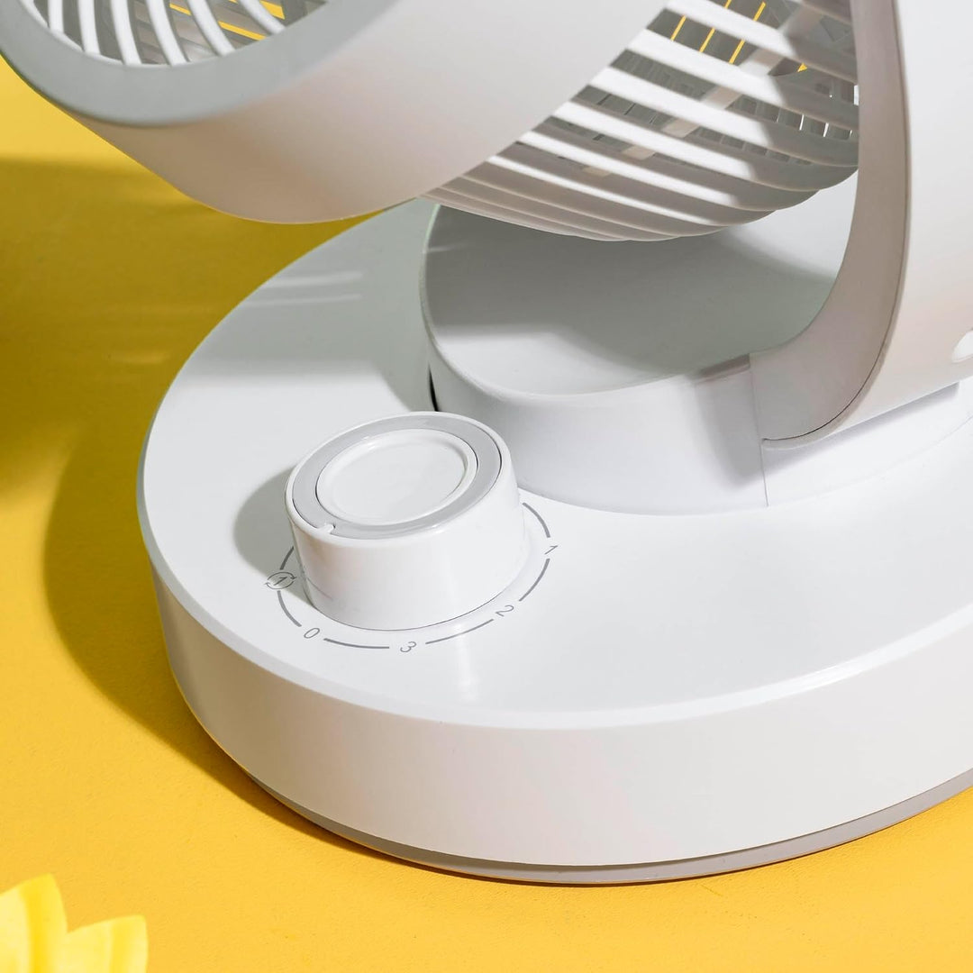 JATA JVCA1815 - Kompakter Luftumwälter, 40 W, leistungsstarker leiser Ventilator, 3 Geschwindigkeits