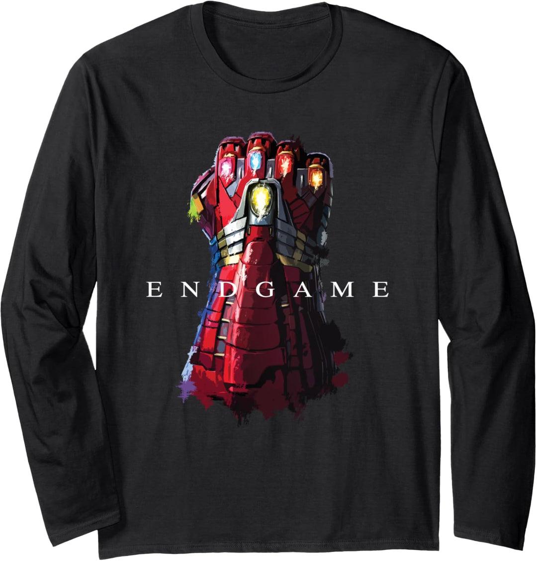 Marvel Avengers: Endgame Iron Man Gauntlet Langarmshirt
