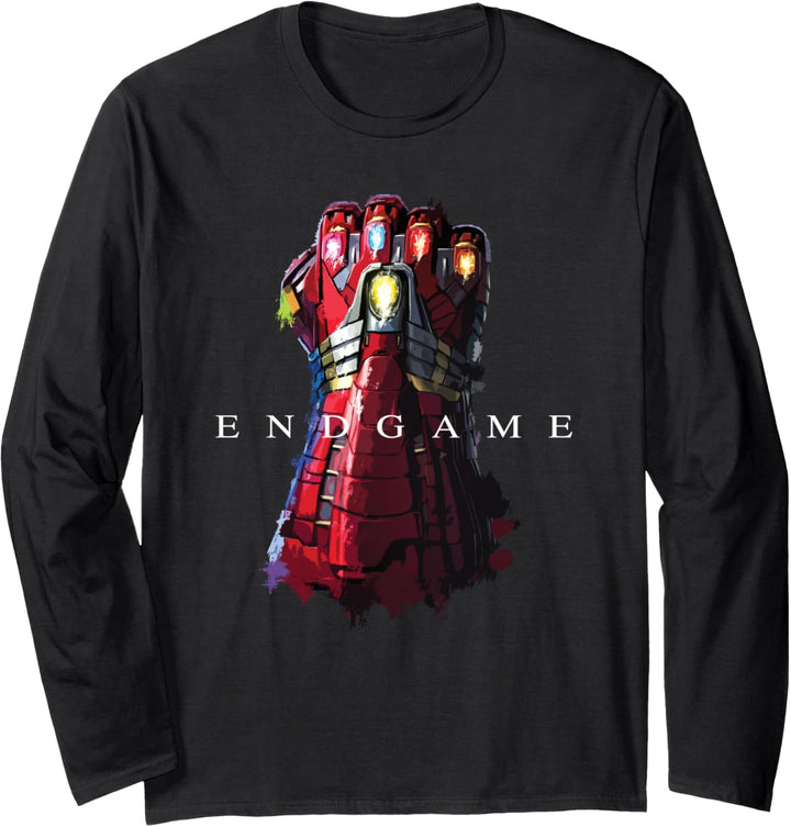 Marvel Avengers: Endgame Iron Man Gauntlet Langarmshirt