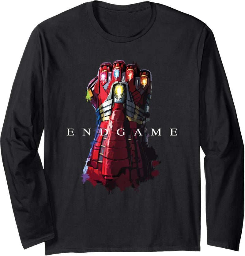 Marvel Avengers: Endgame Iron Man Gauntlet Langarmshirt