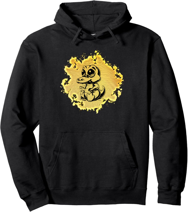 Krokodil Alligator Reptilien Pullover Hoodie