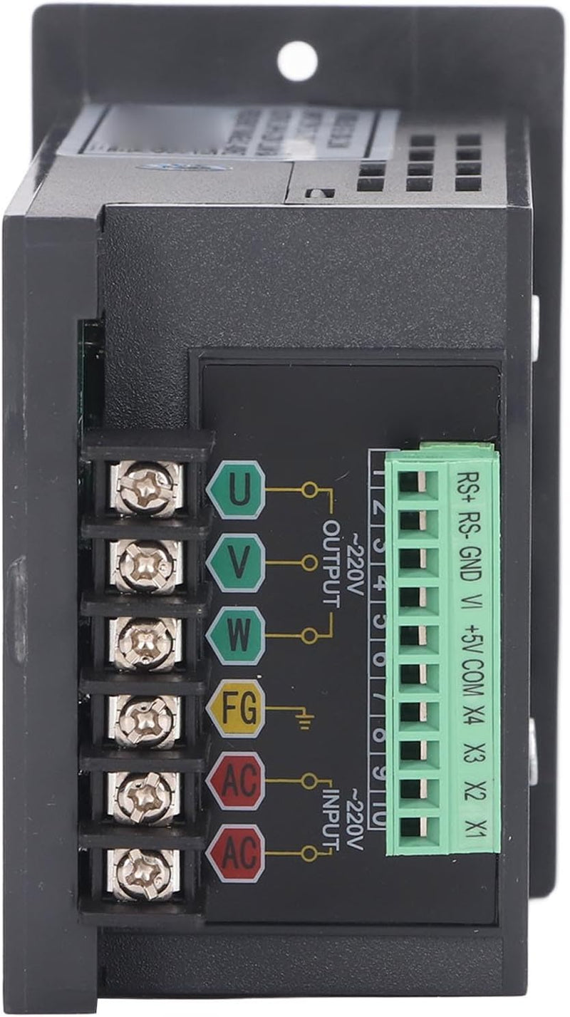 1,1 KW VFD Frequenzumrichter mit Variabler Frequenz, 0,1–400 Hz, Mini-Motor-Frequenzumrichter, 1 PH