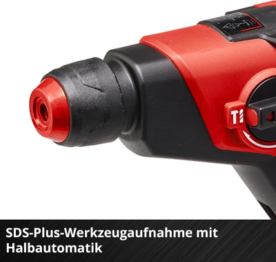 Einhell Akku-Bohrhammer TE-HD 18/12 Li-Solo Power X-Change (Lithium-Ionen, 18 V, 1,3 J, Bohrleistung